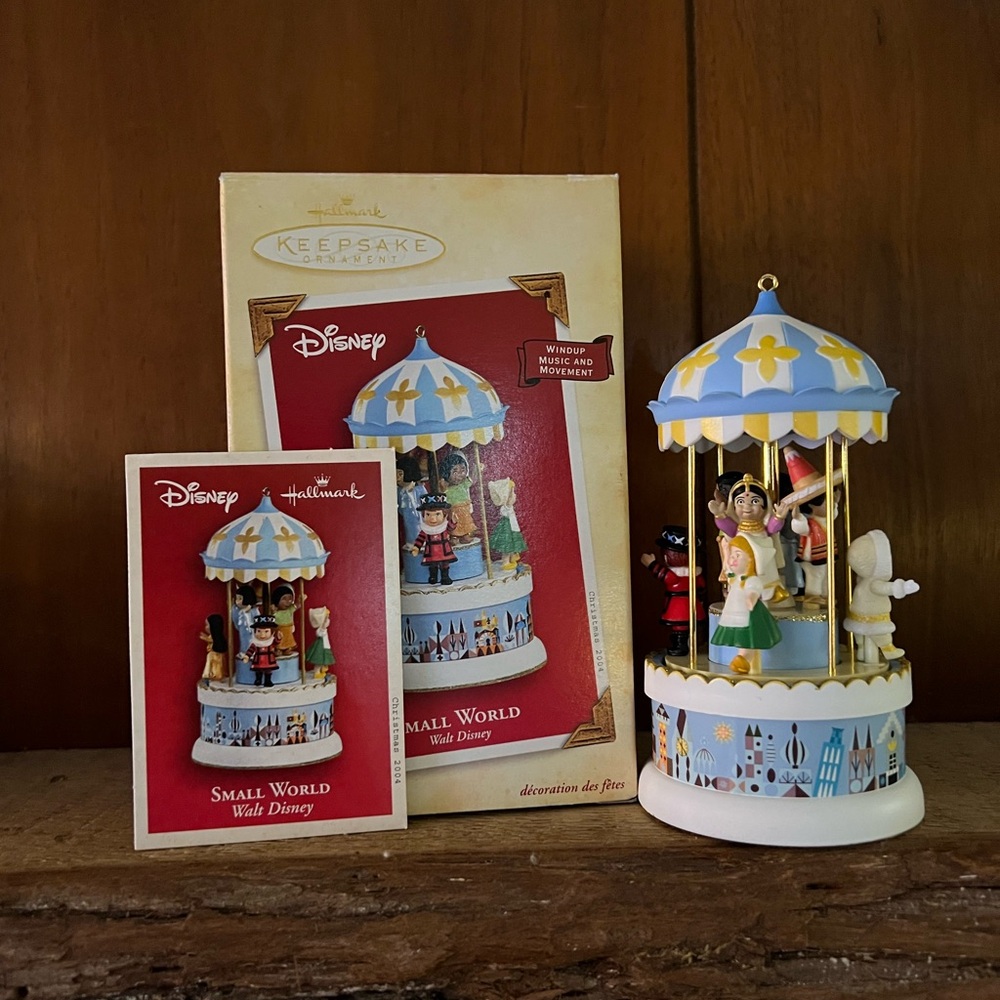 2004 Keepsake Disney Small World Ornament
